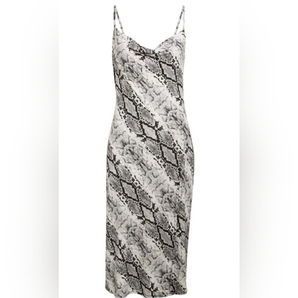 EUC SOCIALITE COWL NECK SLIPDRESS SMALL